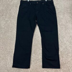 Buffalo David Bitton Six-X Mens Jeans 38x30‎ Black Modern Casual Menswear